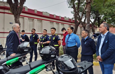 Con nuevas motos, el Municipio refuerza operativos de seguridad vial