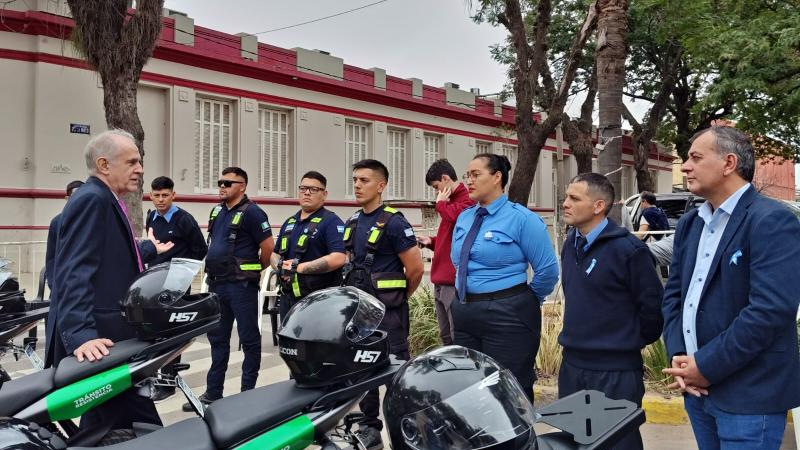 Con nuevas motos, el Municipio refuerza operativos de seguridad vial