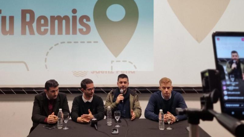Sáenz Peña presentó su "app" local para viajar protegidos: se llama Tu Remís SP