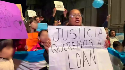 El padre de Loan llamó a una marcha para hoy en el Obelisco