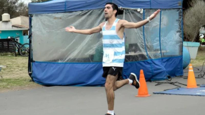 El chaqueño Leandro Centanaro ganó la primera edición de la "Aguará Ultra Backyard"