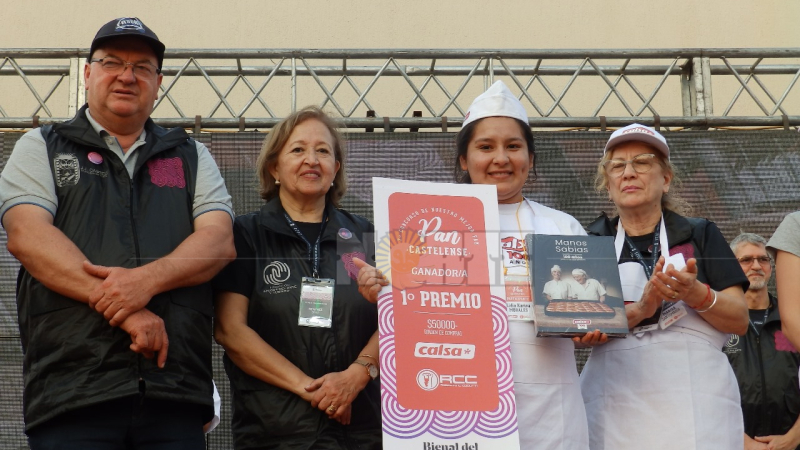 Lidia Karina Morales es la flamante ganadora del Concurso del Pan Castelense 2024