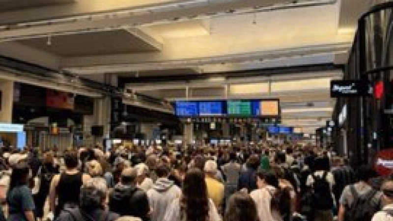 Sabotearon el servicio de trenes en Francia a horas de la inauguración de los JJOO