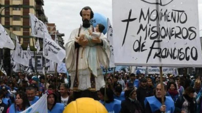 Comienza la marcha piquetera a San Cayetano