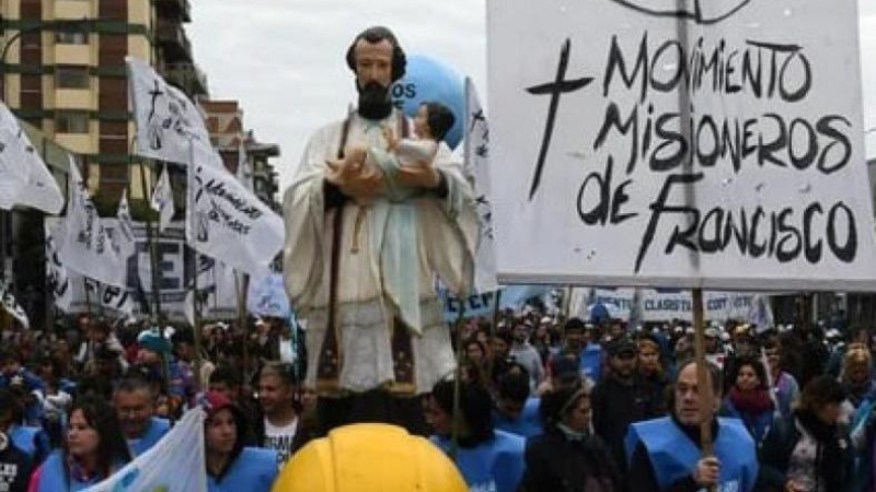 Comienza la marcha piquetera a San Cayetano