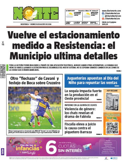 Edición del 16-08-2024