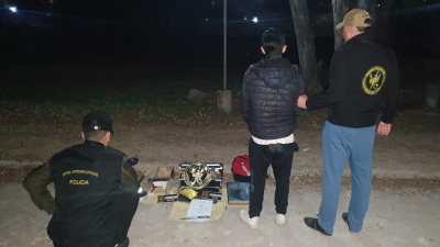 Sáenz Peña: detuvieron a un "dealer" al momento que se disponía a vender cocaína y marihuana