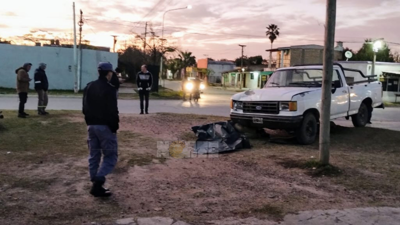 Murió un empleado de Sameep que fue embestido por una camioneta en Sáenz Peña