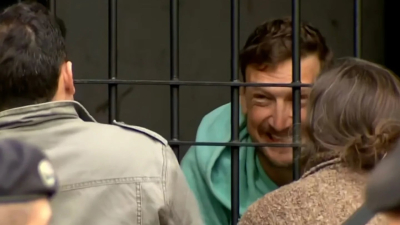 El diputado Germán Kiczka, acusado de pedofilia, recibió la visita de familiares en la cárcel de Apóstoles