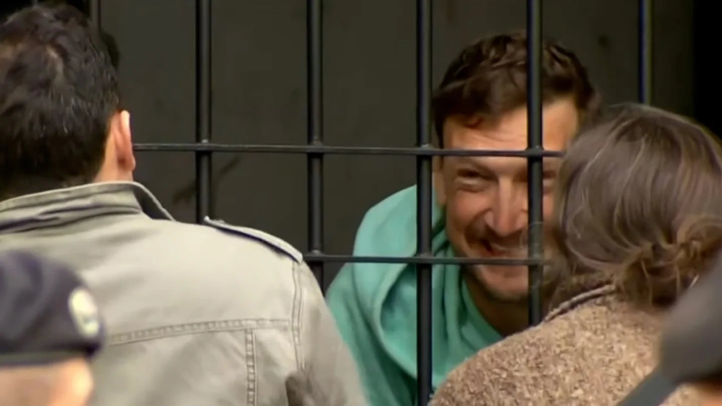 El diputado Germán Kiczka, acusado de pedofilia, recibió la visita de familiares en la cárcel de Apóstoles