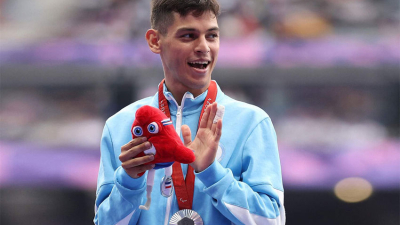Nueva medalla para Argentina: Alexis Chávez, plata en 100 metros llanos