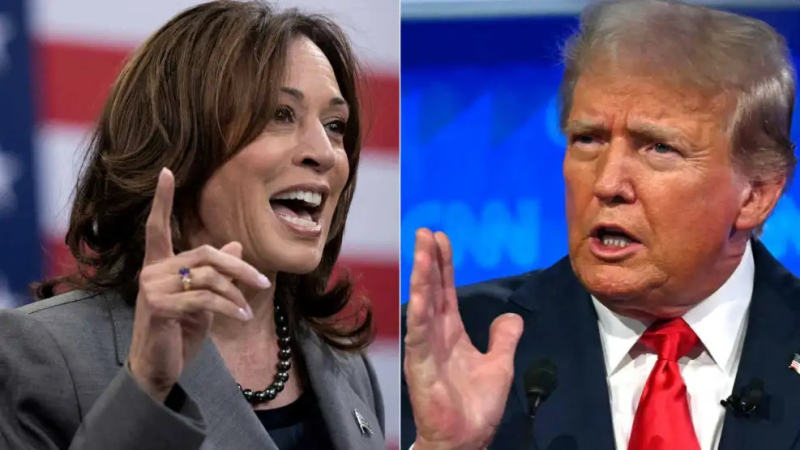 Trump y Harris llegan al debate reñidos en las encuestas