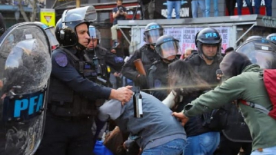 Fallida operación de Bullrich para encubrir al policía que gaseó a una nena de 10 años