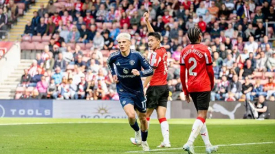 Garnacho coronó la goleada del United al Southampton