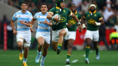 Los Pumas perdieron por la superioridad de Sudáfrica y las tarjetas