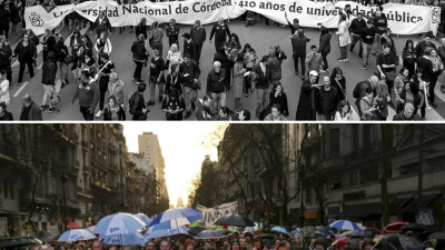 Gremios universitarios anuncian una marcha "aún más masiva"