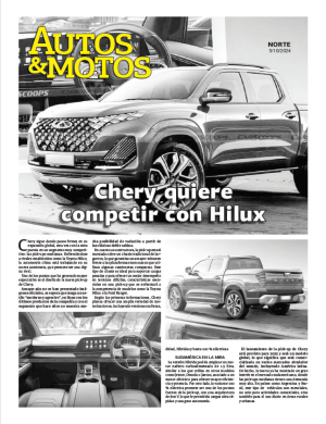Chery quiere competir con Hilux