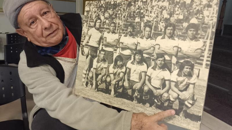 Oscar Rueda dedicó su vida al deporte y la solidaridad pero hoy vive en la indigencia