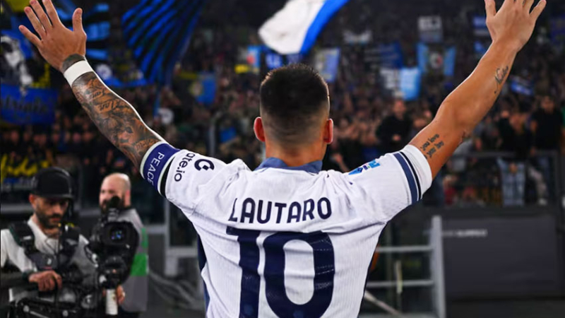 Lautaro Martínez hizo historia en el Inter al romper un nuevo récord