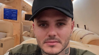 Mauro Icardi llegó a la Argentina de manera sorpresiva