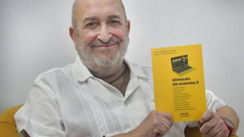El taller de escritura de Miguel Ángel Molfino presenta "Almacén de cuentos"