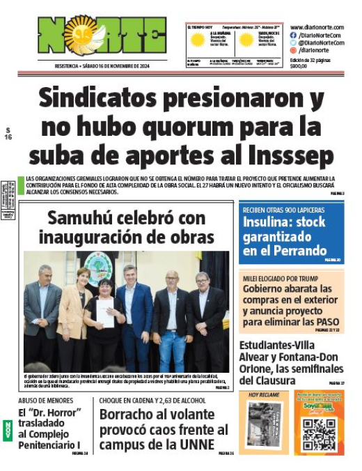 Edición del 16/11/2024