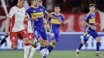 Huracán-Boca, a mano y un final con mucha polémica