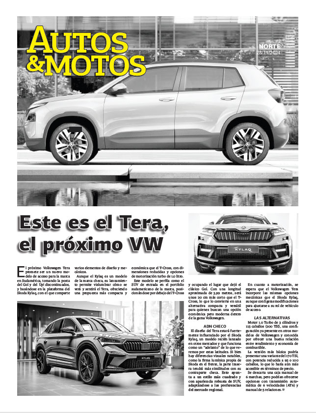 Este es el Tera, el próximo VW