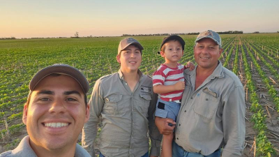 Un lote de Corzuela es primicia girasolera nacional 2024