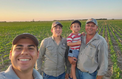 Un lote de Corzuela es primicia girasolera nacional 2024
