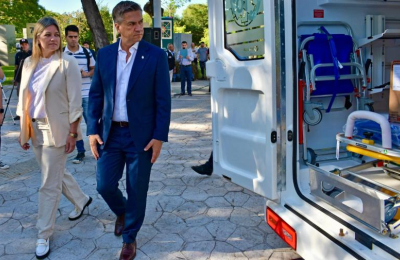 El Gobierno provincial presentó 16 nuevas ambulancias