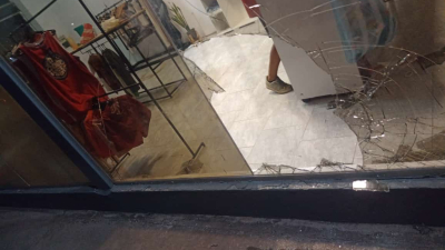 Abrió un local de ropa hace quince días y el domingo le robaron dos veces