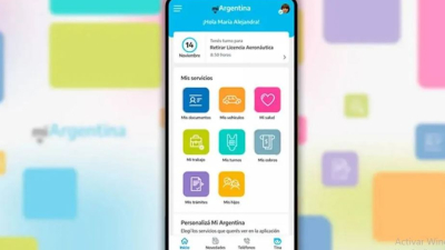 Los títulos secundarios y superiores se podrán descargar desde la app Mi Argentina