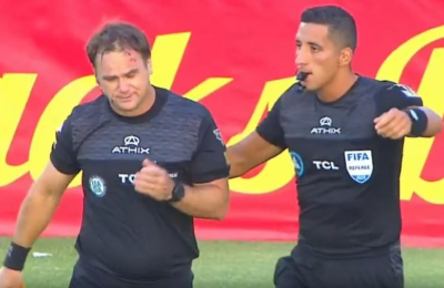 Escándalo: Godoy Cruz-Talleres, suspendido por agresión al juez de línea