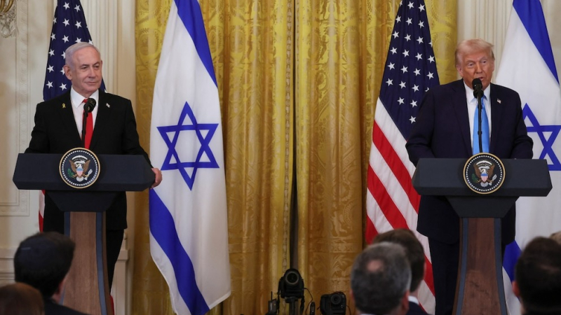 Trump dijo que quiere que Estados Unidos tome el control de Gaza y que los palestinos sean reubicados