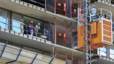 El costo de la construcción subió 0,9% en enero impulsado por tarifas