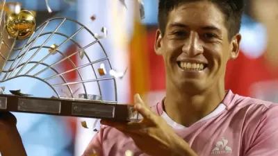 Sebastián Báez hizo historia y se consagró bicampeón en el ATP de Río de Janeiro