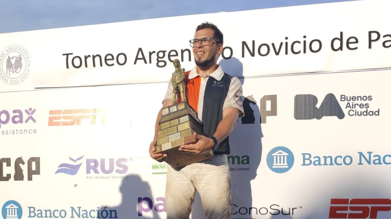 Un villangelense es goleador y campeón nacional de pato