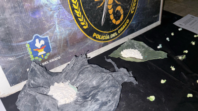 Detienen a un hombre por tenencia de cocaína en Resistencia