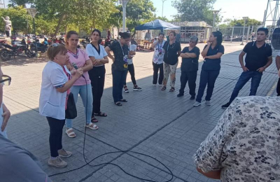 Profesionales de la salud analizan tomar medidas de fuerza