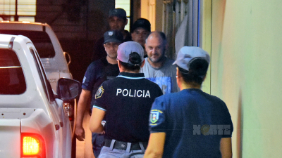 Osuna ya declaró por las cuatro causas y fue conducido a la comisaría de la Isla del Cerrito