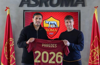Paredes renovó con Roma, pero logró meter una cláusula para volver a Boca
