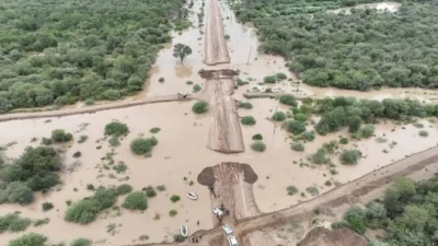 Salta: una crecida histórica del Pilcomayo afectó a 600 familias
