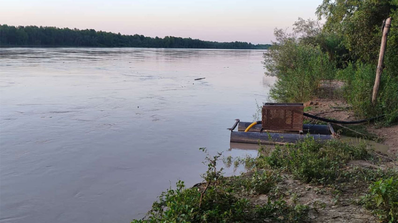 Alerta en Fortín Belgrano por el desborde del Río Teuco