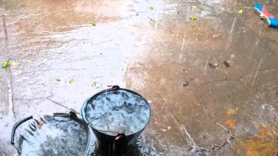La intensa lluvia trajo un poco de alivio a Quitilipi