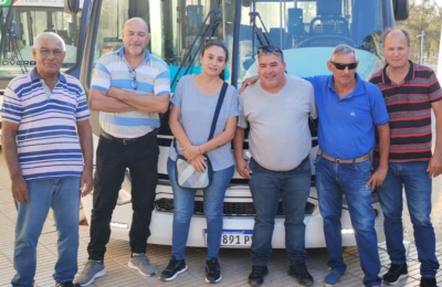 Soledad Brizuela, primera mujer en conducir colectivos en Sáenz Peña