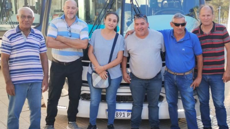Soledad Brizuela, primera mujer en conducir colectivos en Sáenz Peña