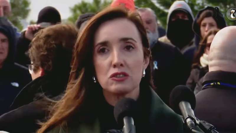 La vicepresidenta Victoria Villarruel llamó a emprender "un proceso de malvinización"
