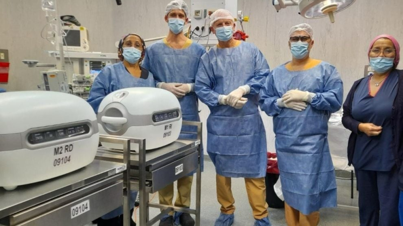 Hito médico con el primer trasplante renal asistido por máquinas de perfusión hipotérmicas