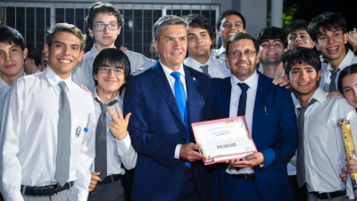 Zdero presente en la celebración por los 100 años de la Escuela Técnica 21